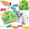 2 viename medinis arkadinis žaidimas „Trauk vabzdžius“ vaikams TOOKY TOY