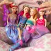 4 stebuklingų princesių rinkinys - 4 viename lėlių dėžutė su priedais WOOPIE