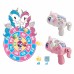 Arkadinis Žaidimas 2-in-1 Rinkinys Skydo Paleidėjas Vienaragis WOOPIE  Velcro Darts