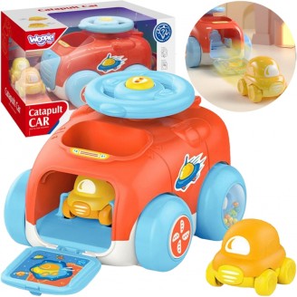 Automobilių paleidimo automatinių katapultų rinkinys WOOPIE BABY