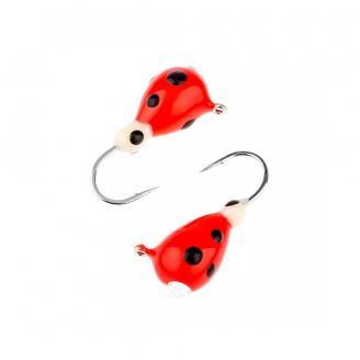 Avižėlė W Spider Lašas Su Ausele 4mm, Dažyta 225