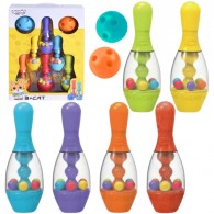 Boulingas spalvingas vaikams WOOPIE 8 vnt.