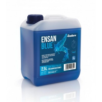 Cheminių tualetų nuotekų bakų dezinfekavimo skystis „Ensan Blue“ 2,5 l (100 ml / 10 l)