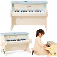 CLASSIC WORLD muzikinis pianinas vaikams su natų knygele