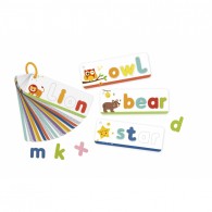 Dėlionė abėcėlės Raidžių, žodžių, gyvūnų mokymasis 57 vnt. TOOKY TOY Montessori