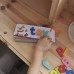 Dėlionė abėcėlės Raidžių, žodžių, gyvūnų mokymasis 57 vnt. TOOKY TOY Montessori