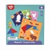 Dėlionė vaikams Lavinimosi figūros Figūrėlės Formos 18 vnt. TOOKY TOY Tangram