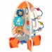 Didelė medinė edukacinė daugiafunkcinė raketa Tooky Toy