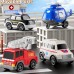 Didelis gelbėjimo komplekto sunkvežimis + 4 automobiliai