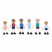 Didelis medinis lėlių namelis + FSC figūrėlės TOOKY TOY