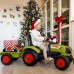Didelis pedalų traktorius su priekaba Claas nuo 3 metų amžiaus FALK