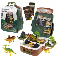 Dinozaurų pasaulio lagaminas - edukacinis dinozaurų tyrinėtojų rinkinys WOOPIE