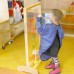 Dvipusis piešimo molbertas su skaidria lango tipo lenta vaikams MASTERKIDZ