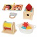 Edukacinė 6 viename sensorinė dėžutė 5-6 mėn. 13 vnt. FSC WOOPIE GREEN Box XXL Montessori