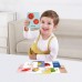 Edukacinė 6 viename sensorinė dėžutė 7-8 mėn. 26 vnt. FSC WOOPIE GREEN Box XXL Montessori