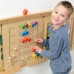 Edukacinė sieninė lenta spalvingi vikšrai, mokantys skaičius ir kiekius Montessori MASTERKIDZ
