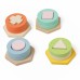 Formų ir spalvų rūšiavimo dėlionės bokštas CLASSIC WORLD Montessori
