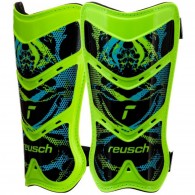 Futbolo Apsaugos Reusch Shinguard Attrakt Lite Žalios Ir Juodos