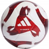 Futbolo Kamuolys Adidas Tiro League Thermally Bonded Baltai Raudonas HZ1294