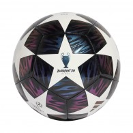 Futbolo kamuolys adidas UCL 25/26 Final Club juodas, violetinis ir baltas