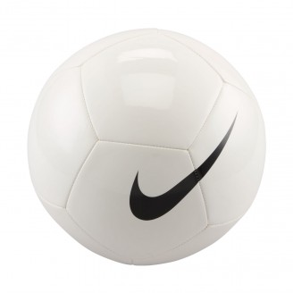 Futbolo kamuolys Nike Pitch Team 25, baltas