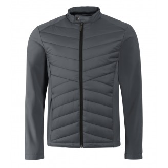 Hibridinė vyriška striukė MALFINI Cross 555 Light anthracite, 250 g/m²