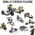 Kaladėlės Sukurkite policijos transporto priemones. 8 STEAM modeliai – tapkite miesto didvyriu! WOOPIE