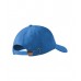 Kepurė su snapeliu MALFINI 5P 307 Unisex, Azure blue 340g/m2