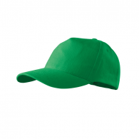 Kepurė su Snapeliu MALFINI 5P 307 Unisex, Kelly Green 340g/m2