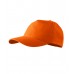 Kepurė su snapeliu MALFINI 5P 307 Unisex, Orange 340g/m2