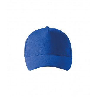 Kepurė su snapeliu MALFINI 5P 307 Unisex, Royal blue 340g/m2
