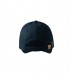 Kepurėle su snapeliu MALFINI Sandwich 6P Navy blue 340 g/m²