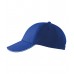 Kepurėle su snapeliu MALFINI Sandwich 6P Royal blue 340 g/m²