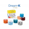 Kineziologinis Teipas Dream®K Tribe, baltas/žalias (raštuotas)
