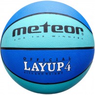 Krepšinio Kamuolys Meteor Layup 4 Mėlynas 07028