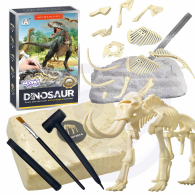 Kūrybingas žaislinis dinozauro skeletas, archeologiniai kasinėjimai WOOPIE