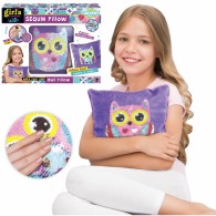 Kūrybinis rinkinys „Pelėdos“ pagalvėlė dekoravimui WOOPIE ART&FUN