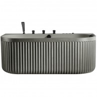 Laisvai pastatoma prie sienos montuojama SPA vonia su hidromasažu AMUE-A005G 170x80x63 cm