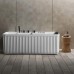 Laisvai pastatoma prie sienos montuojama SPA vonia su hidromasažu AMUE-D005W 170x75x60 cm