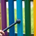 Laisvai pastatomos muzikinės lėkštės spalvotos vaikams – 95 cm MASTERKIDZ