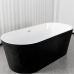 Laisvai stovinti griovelių vonia AMO-T1003B-150 150x75x58 cm