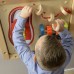 Lavinamoji lenta – rankų miklumo lavinimas Montessori raišteliais MASTERKIDZ