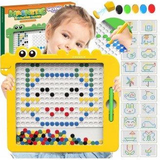 Magnetinė lenta vaikams Montessori MagPad dinozauras WOOPIE