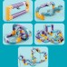 Magnetinis traukinio trasos konstravimo rinkinys su pritraukimo efektu – 126 dalys WOOPIE