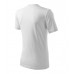 Marškinėliai unisex MALFINI Classic 101 White, 160g/m2
