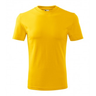 Marškinėliai unisex MALFINI Classic 101 Yellow, 160g/m2
