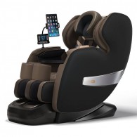 Masažinis krėslas JARE PearlComfort Q8, Mocha Silver
