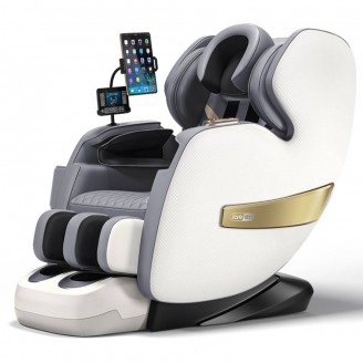 Masažinis krėslas JARE PearlComfort Q8, Pearl Gold