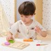 Medinė Montessori mokomoji dėlionė Daržovės pjaustymui VIGA