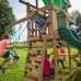 Medinė žaidimų aikštelė 6 viename BACKYARD DISCOVERY Belmont